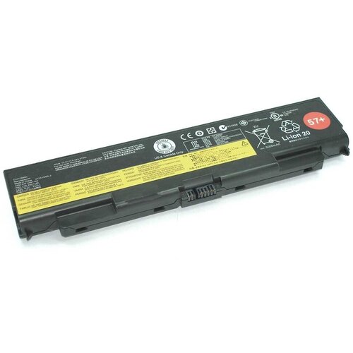 Аккумуляторная батарея для ноутбука Lenovo T440p (45N1160 57+) 10,8V 57Wh черная 10 8v 87wh 9cell laptop battery for lenovo thinkpad l440 l540 t440p t540p w540 45n1148 45n1149 45n1152