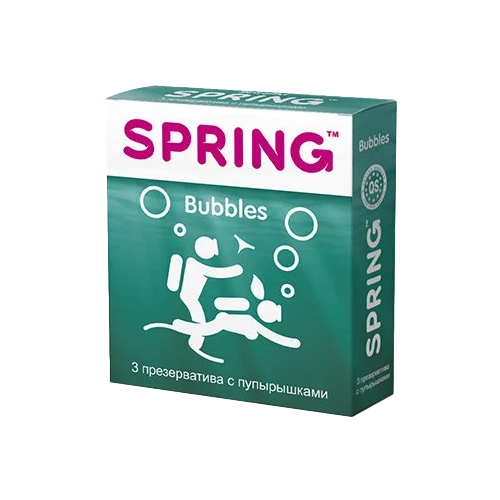 Презервативы Spring Bubbles 9 шт