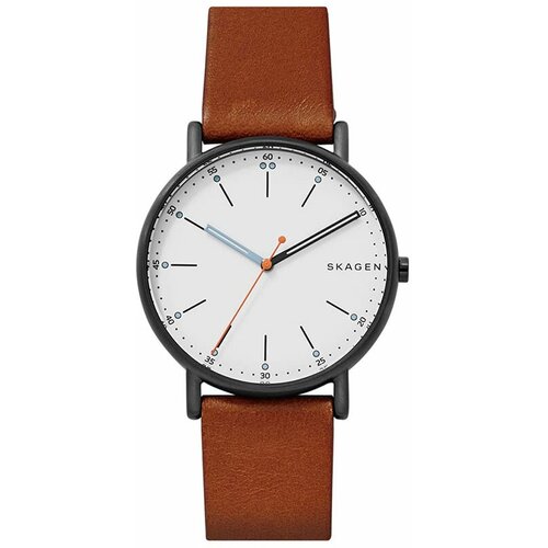 Наручные часы SKAGEN, коричневый, черный