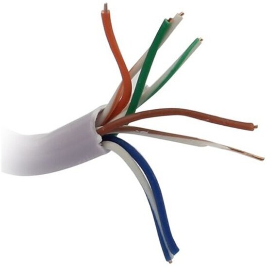 Кабель Exegate Special EX281818RUS UTP 4 пары кат.5e CCA, 26AWG, бухта 100м, серый, PVC