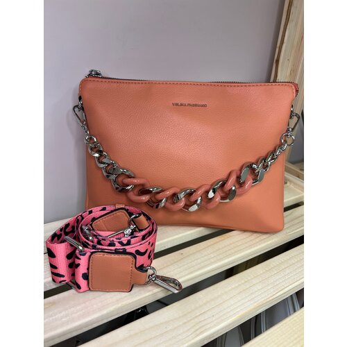 Сумка кросс-боди Velina Fabbiano, коралловый