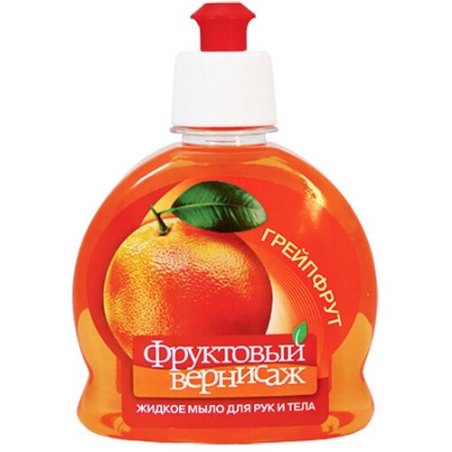 Жидкое мыло Фруктовый вернисаж Грейпфрут 250 мл.