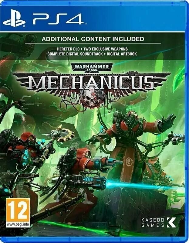 Игра Warhammer 40,000: Mechanicus (PlayStation 4, Английская версия)