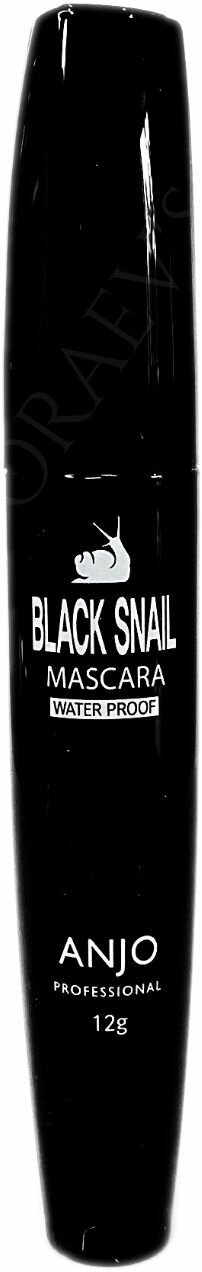 Водостойкая тушь для ресниц с улиточным муцином, Black Snail Mascara Water Proof Anjo Professional, 12 гр.