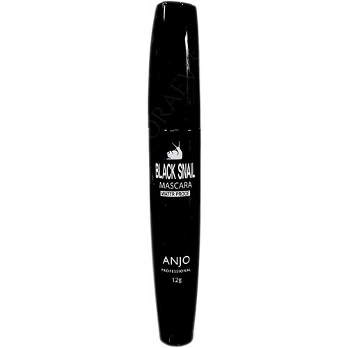 Водостойкая тушь для ресниц с улиточным муцином, Black Snail Mascara Water Proof Anjo Professional, 12 гр.