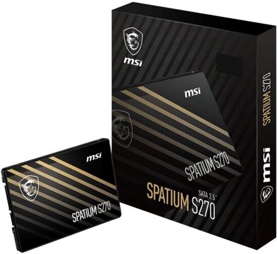 Накопитель SSD Msi Spatium S270 SATA 2.5" 240GB