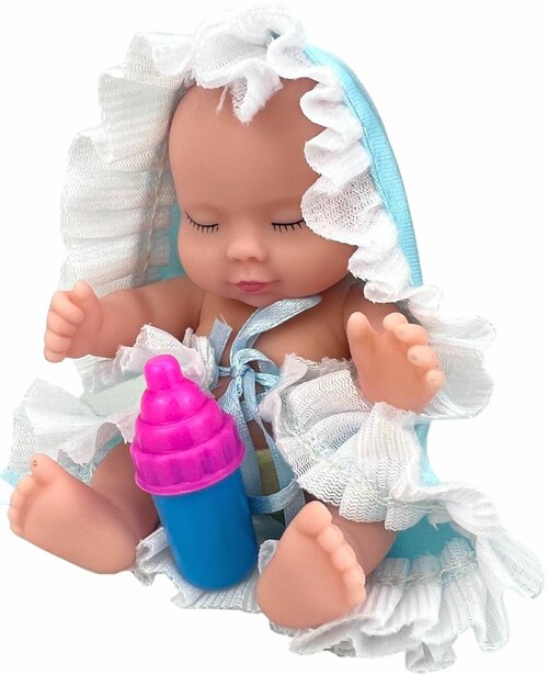 Кукла Пупс для девочек Пупсик в шаре в конверте с бутылочкой