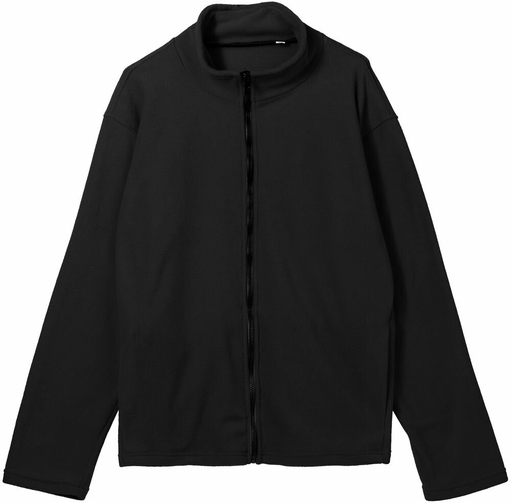 Куртка флисовая унисекс Manakin черная размер ХS/S
