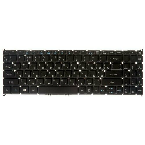 Клавиатура для ноутбука Acer Swift 3 SF315 SF315-51G N17P4 чёрная с подсветкой 3905₽