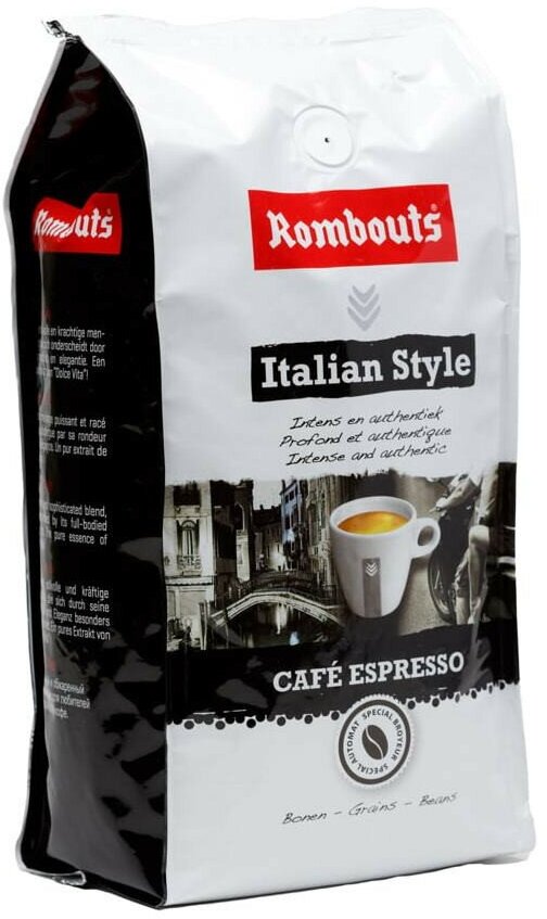 Rombouts Italian Style 500г кофе в зернах (000540) - фотография № 4