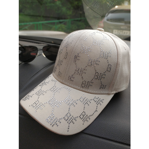 фото Бейсболка снэпбэк летняя, подкладка, размер 55-59, черный nеоnовая