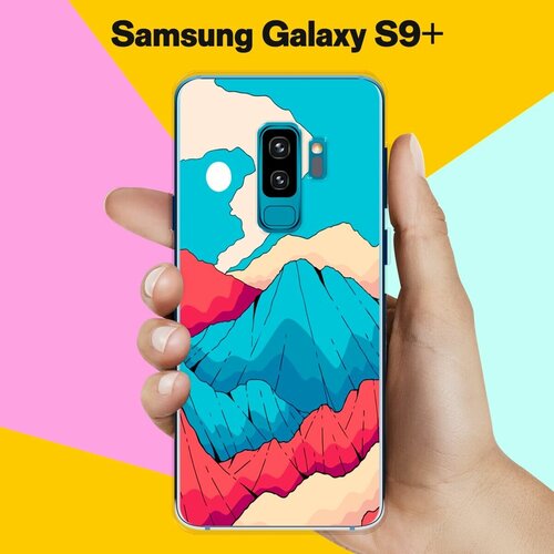 Силиконовый чехол на Samsung Galaxy S9+ Пейзаж 50 / для Самсунг Галакси С9 Плюс жидкий чехол с блестками лесной пейзаж на samsung galaxy s9 самсунг галакси с9 плюс
