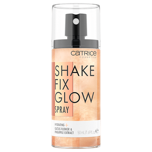 Спрей фиксирующий для макияжа CATRICE с мерцанием - Shake Fix Glow Spray