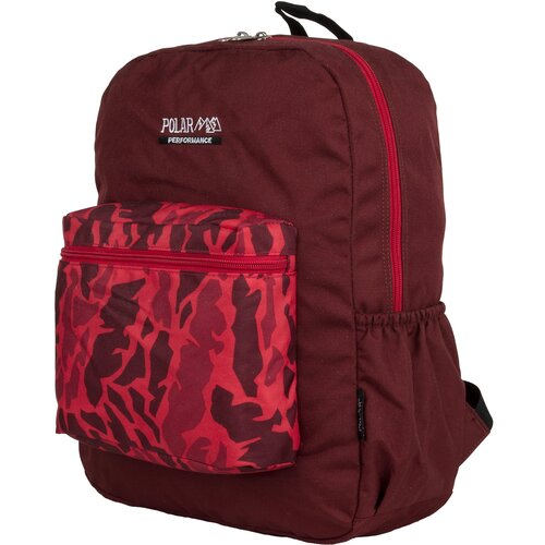 Городской рюкзак POLAR П2199 15.6, красный городской рюкзак polar п2199 15 6 серый