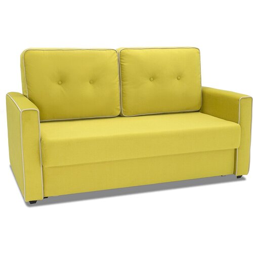 Диван Mebior Tech Леон горчичный 160х93х95 см