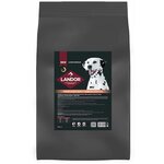Сухой корм Landor Adult Dog для взрослых собак cредних и крупных пород c индейкой и лососем 15 кг - изображение