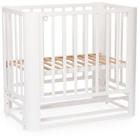 Кровать детская кроватка для новорожденных приставная Mr Sandman SANDEE 90х60 цвет белый