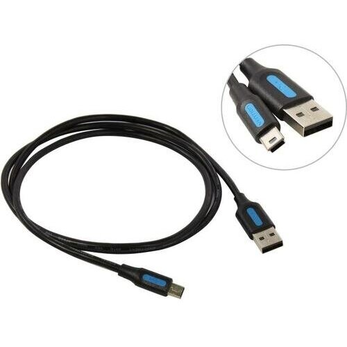 Кабель USB 2.0 A -> mini-B Vention COMBF