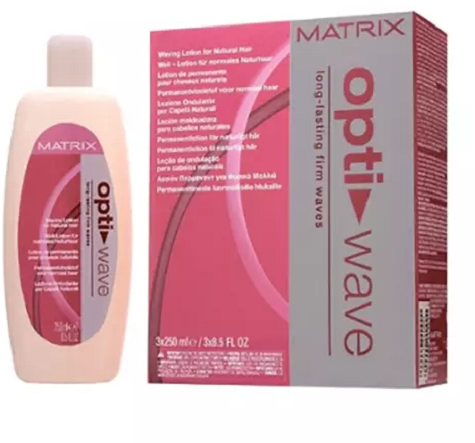 Matrix Opti Wave - Матрикс Опти Вэйв Лосьон для химической завивки натуральных волос, 3 х 250 мл -