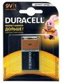 Батарея Duracell 6LR61-1BL АА /ААА алкалиновые