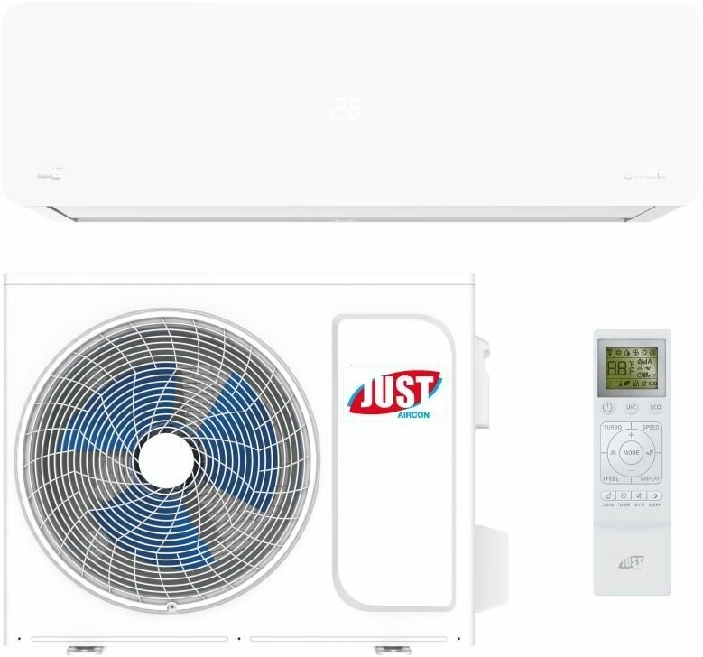 Сплит-кондиционер Just AIRCON JAE-07HPSA/MB серия BLANCHE