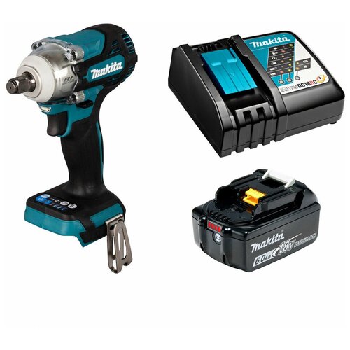 Гайковерт аккумуляторный 18В 330Нм - 12 Makita DTW300 Li-Ion 1x6Ач зу DTW300RG 3807000₽