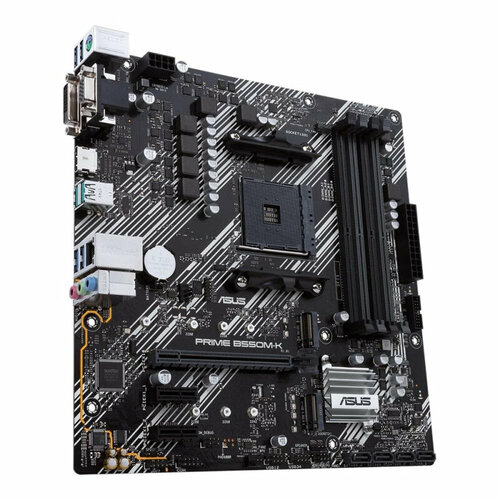 Материнская плата ASUS PRIME B550M-K AM4 AMD B550 Micro-ATX 1263200₽
