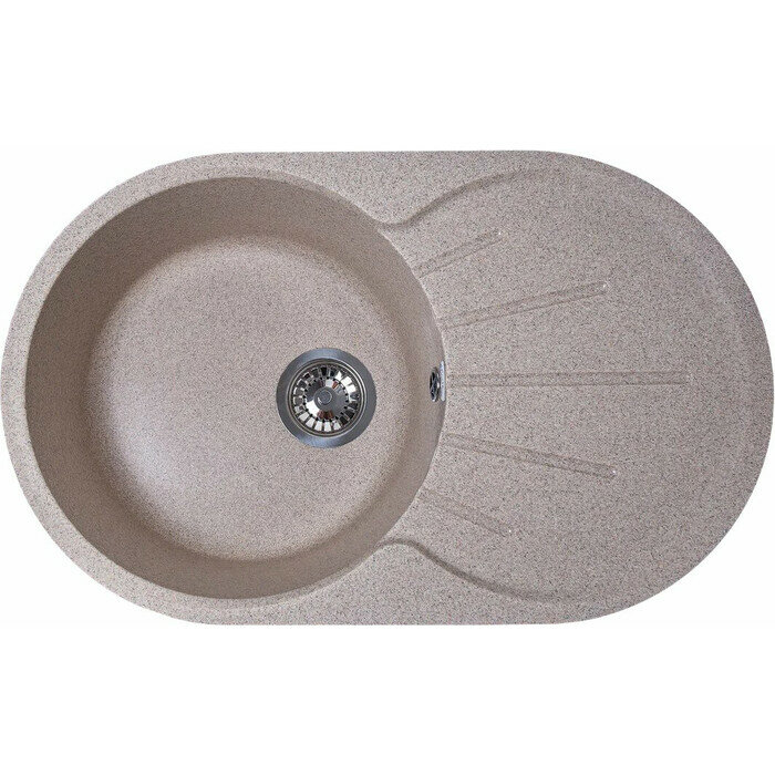 Мойка кухонная GranAlliance Gа-32 GA-32-302 песочная - фото №7