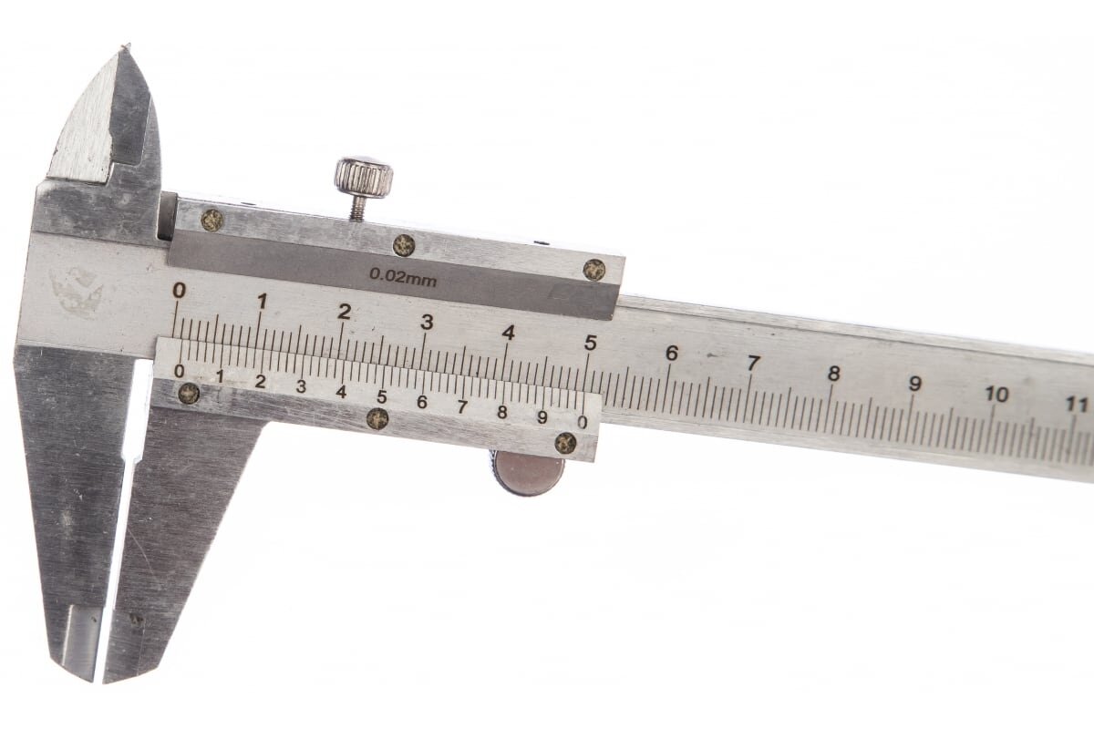 Штангенциркуль, 150 мм, цена деления 0,02 мм, металлический, с глубиномером MATRIX 316315 - фотография № 8
