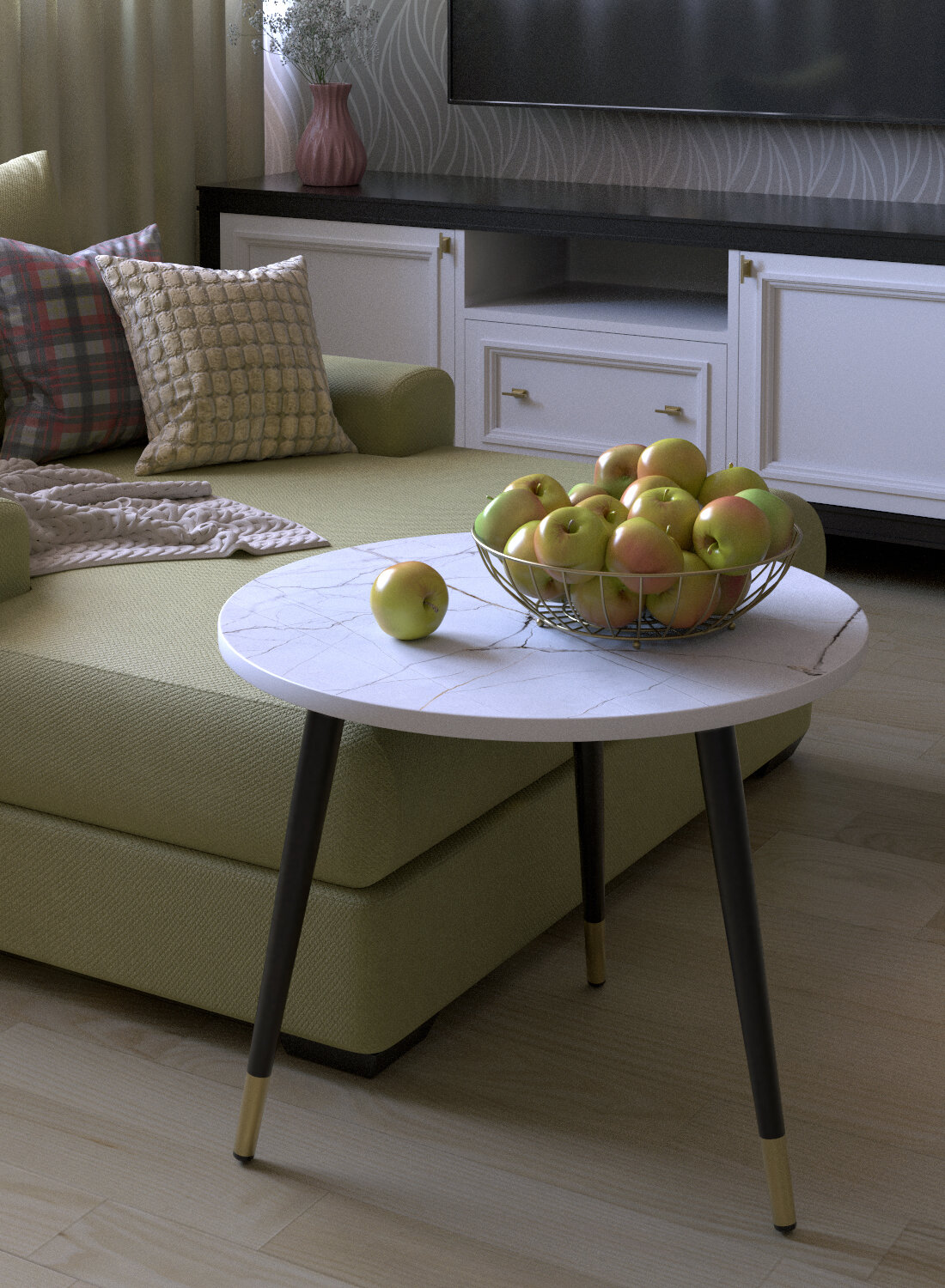 фото Стол журнальный из ЛДСП