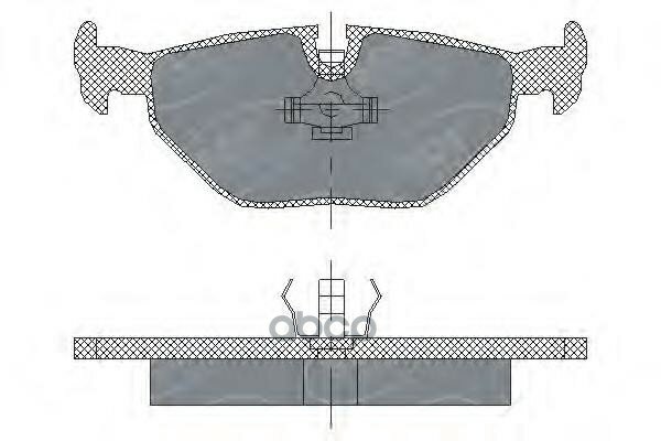 Колодки Тормозные Дисковые SCT арт. SP184