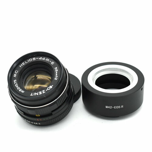 Боке монстр времен СССР Гелиос-44М-6 МС 258 для Canon EOS R 761800₽