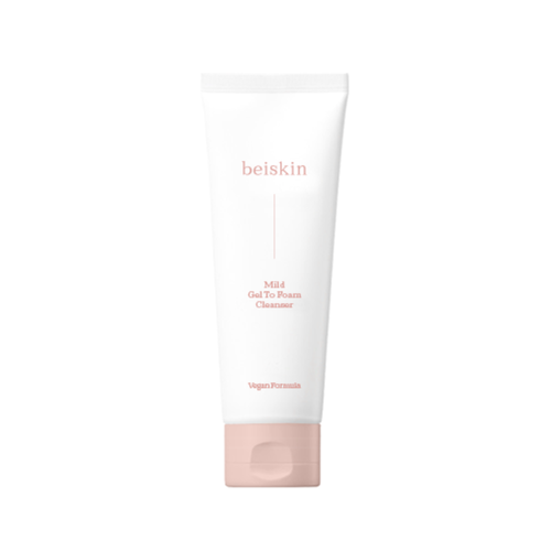 Мягкий очищающий гель-трансформер 2в1 Beiskin Mild Gel To Foam Cleanser 50 мл