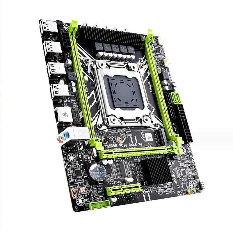 Комплект материнской платы X79 LGA 2011: Atermiter X79 + Xeon E5 2640v2 + DDR3 16Гб 2х8Гб