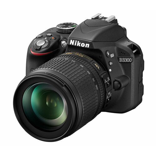 Фотоаппарат Nikon D3300 Kit AF-S DX NIKKOR 18-105mm f/3.5-5.6G ED VR, черный