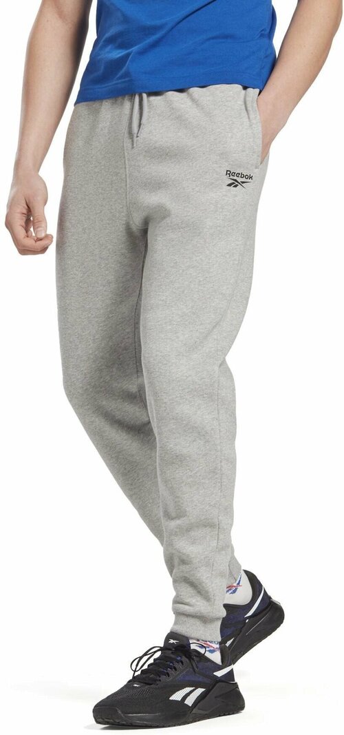 Брюки Reebok RI Left Leg Jogger, размер S, серый