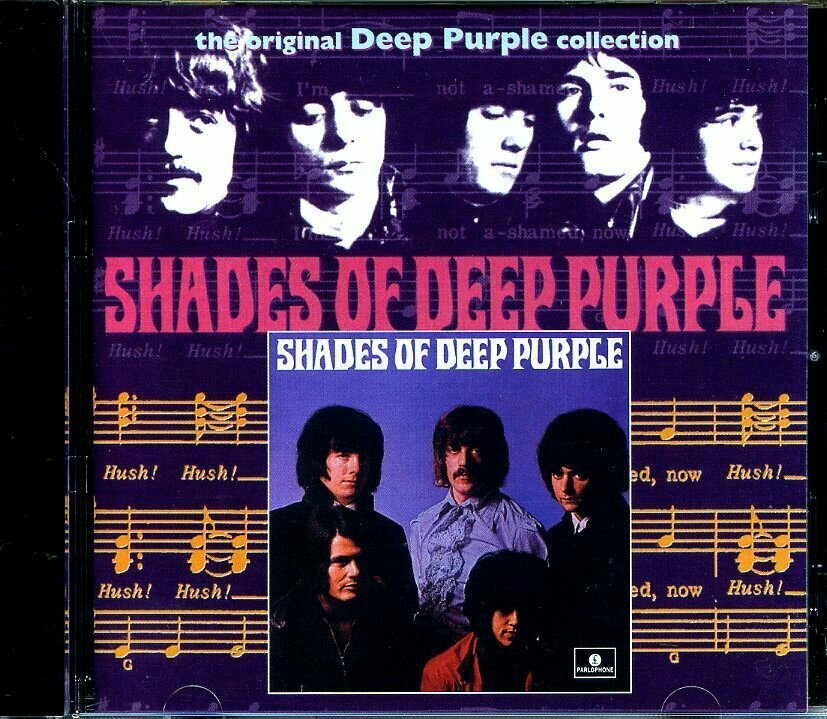 Музыкальный компакт диск Deep Purple - Shades Of Deep Purple 1968 г (производство Россия)