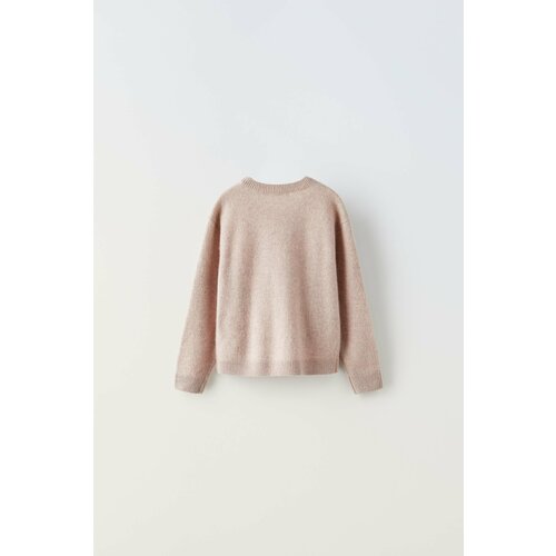 Свитер Zara, размер 9-12 месяцев (80 cm), розовый рубашка zara oxford розовый