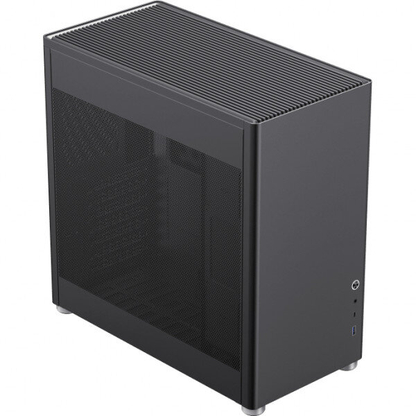 Компьютерный корпус, без блока питания ATX Gamemax MeshBox Black ATX case, black, w/o PSU, w/1xUSB3.0+1xType-C, 1xCombo Audio