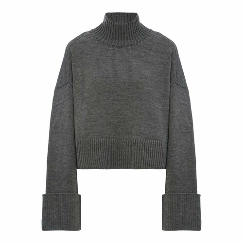 Свитер ENGIBAR, длинный рукав, размер OneSize, серый