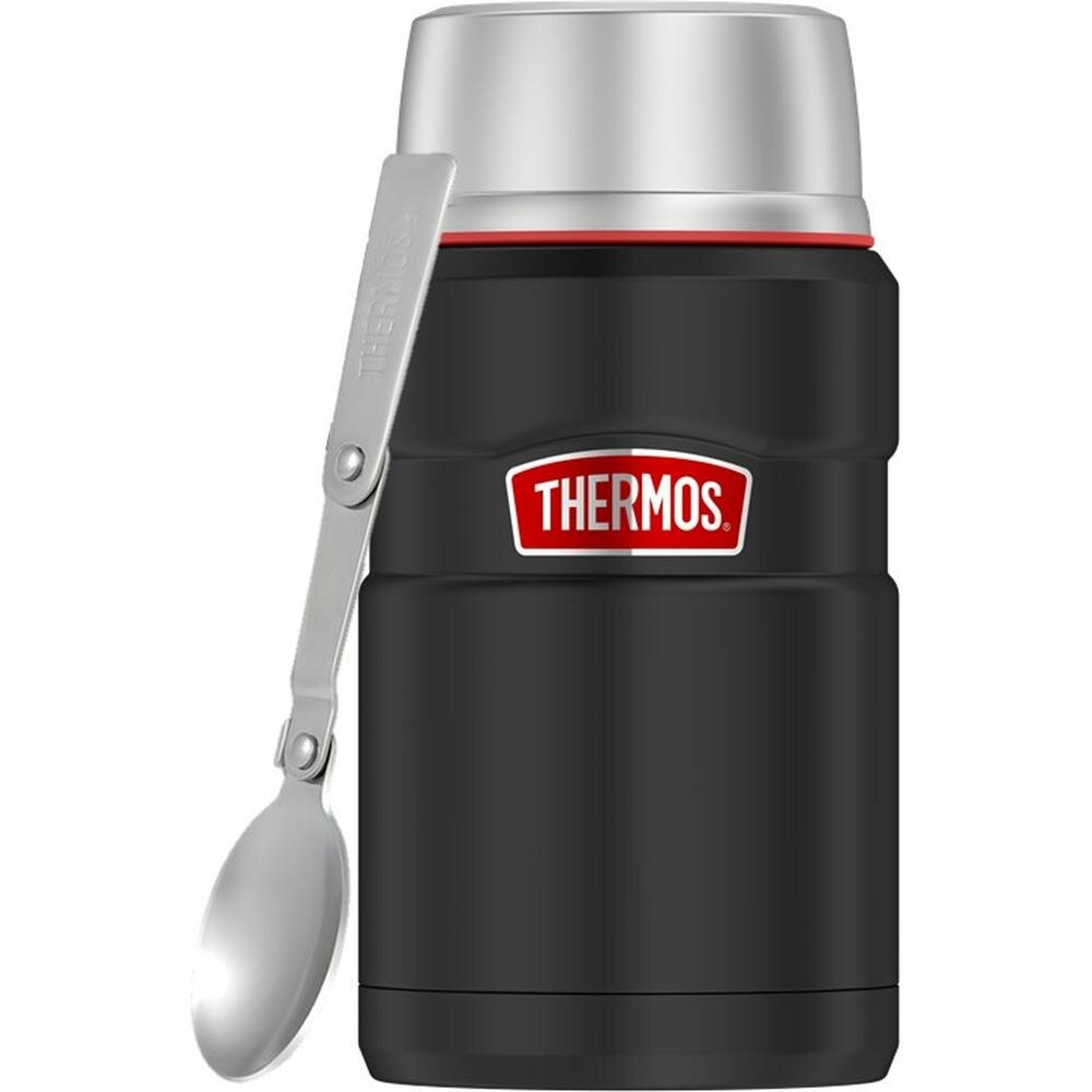 Thermos Термос для еды KING SK3020 RCMB, черный, 0,71 л.