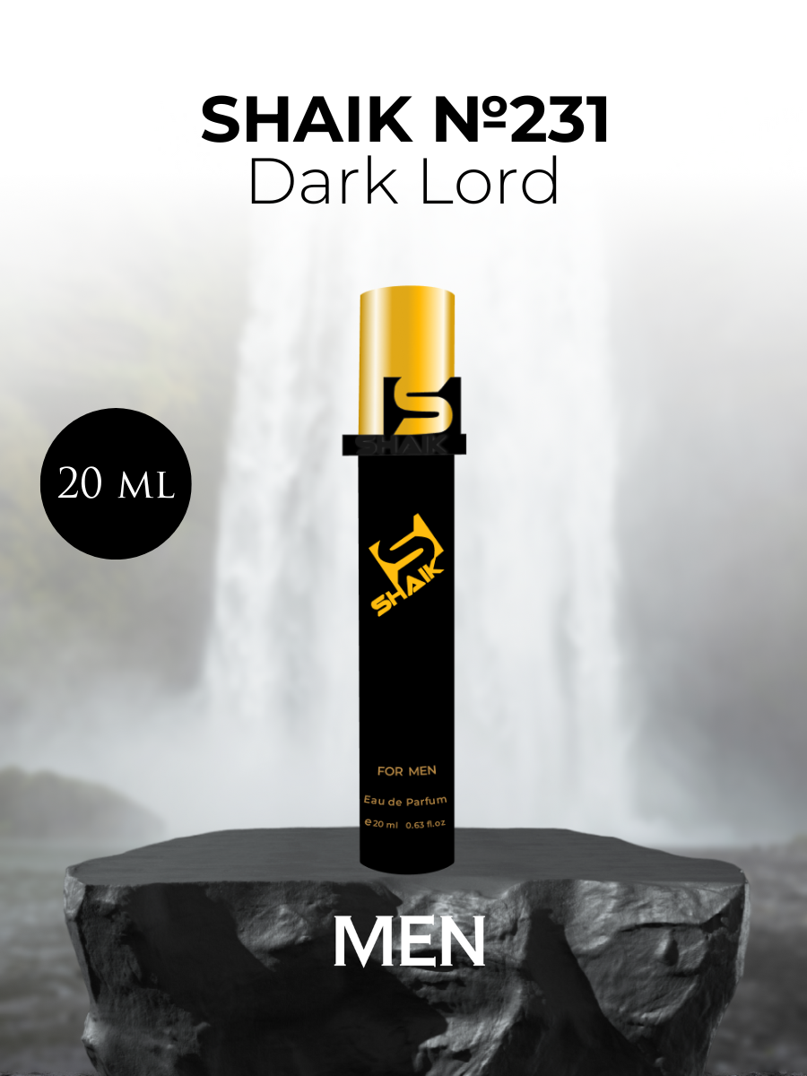 Парфюмерная вода Shaik №231 Dark Lord 20 мл