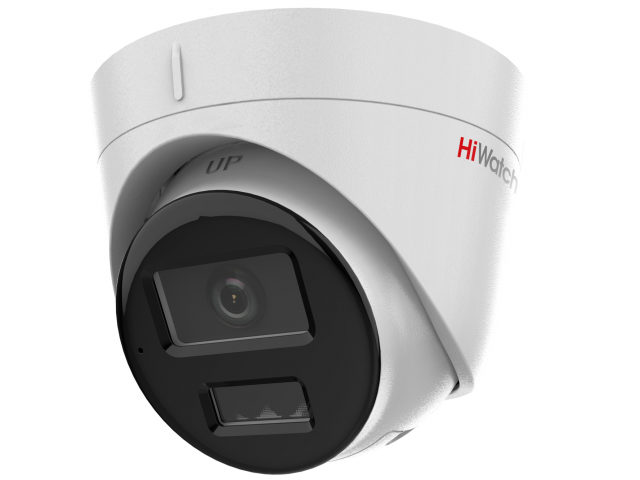Уличная купольная IP-камера HiWatch DS-I853M (2.8mm), 8Мп, с гибридной Smart-подсветкой и встроенным микрофоном