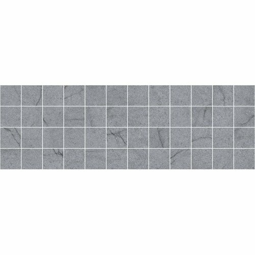 Rock Декор мозаичный серый MM11187 20х60 керамический декор laparet rock мозаичный серый mm11187 20х60 см