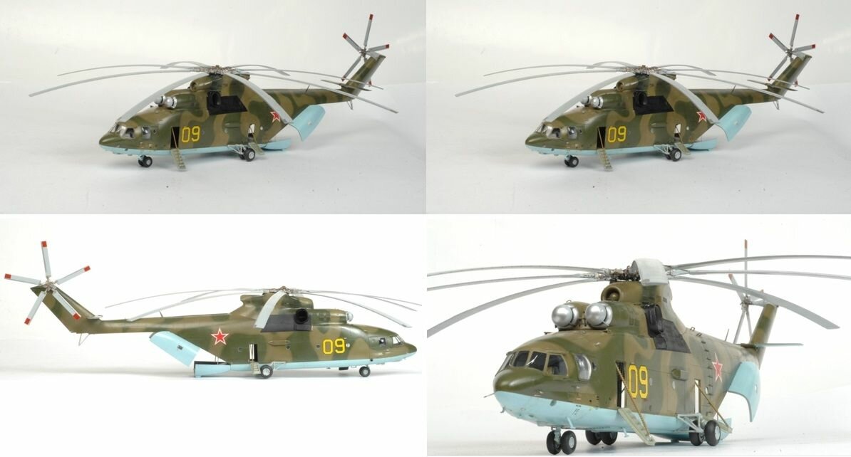 Игровой набор Звезда Модель для сборки Российский тяжелый вертолет Ми-26 - фото №17