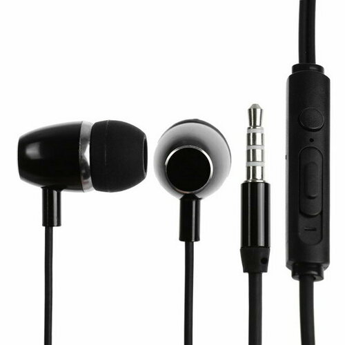 Наушники S872 проводные вакуумные 35 мм 12 м чёрные 35500₽