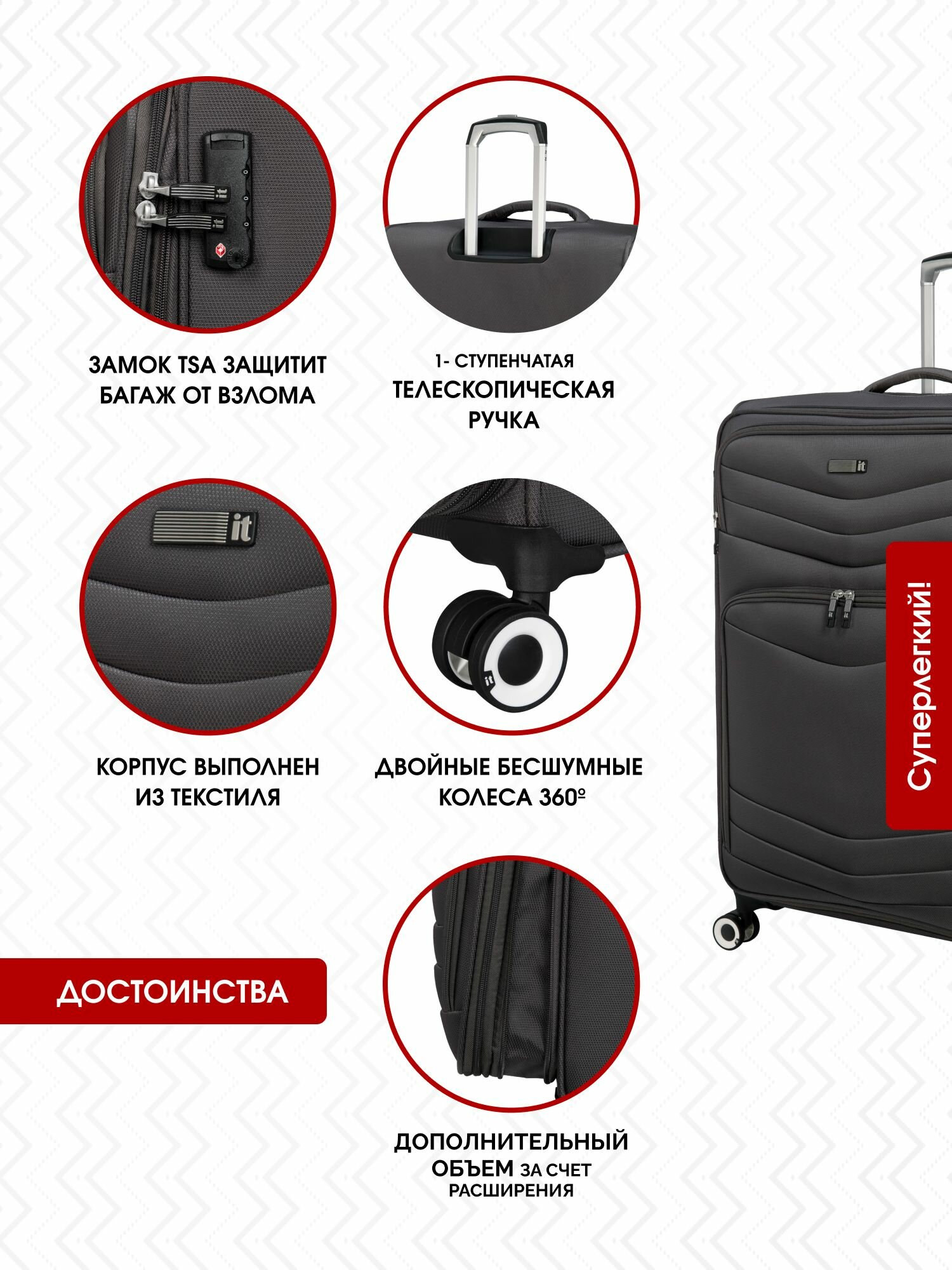 Чемодан IT Luggage