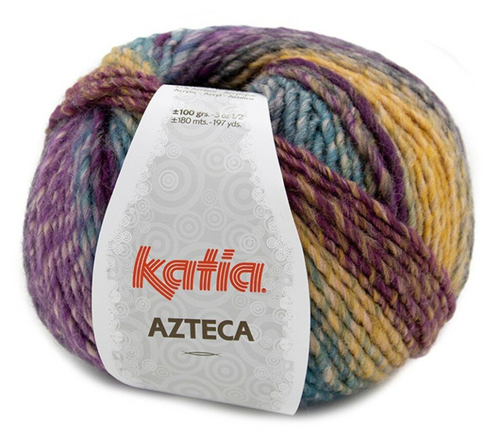 Пряжа  493 7873 Azteca 100 г 180 м Katia