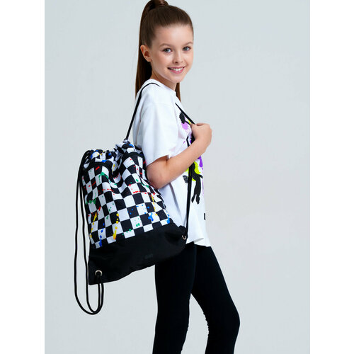 Сумка-мешок для мальчика PlayToday размер 4838 см черный 458₽