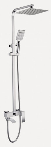 Изображение товара Душевая система "Grocenberg" GB7007-1, латунь, хром, длина штанги 150см